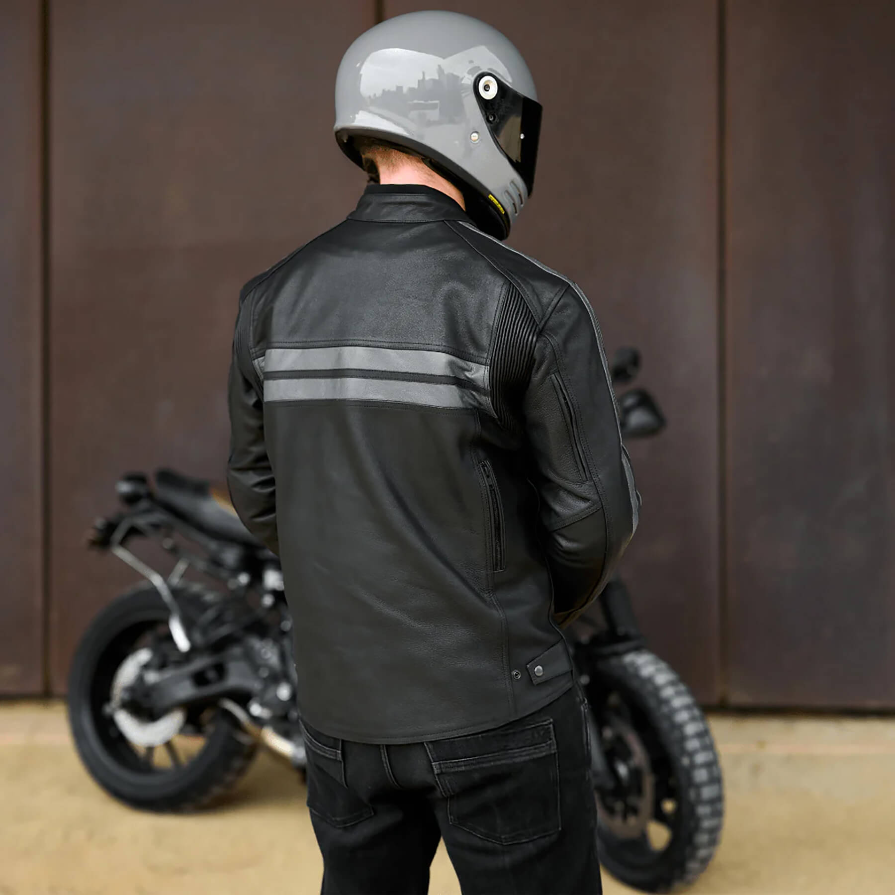 Dusk Leather Motorbike Jacket | Peak Moto