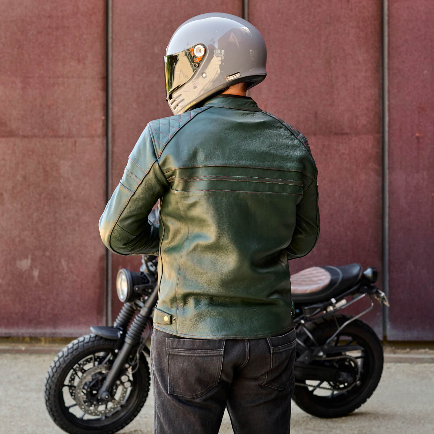 Black Pup Moto | 'ol Bobber Classic Leather Motorbike Jacket