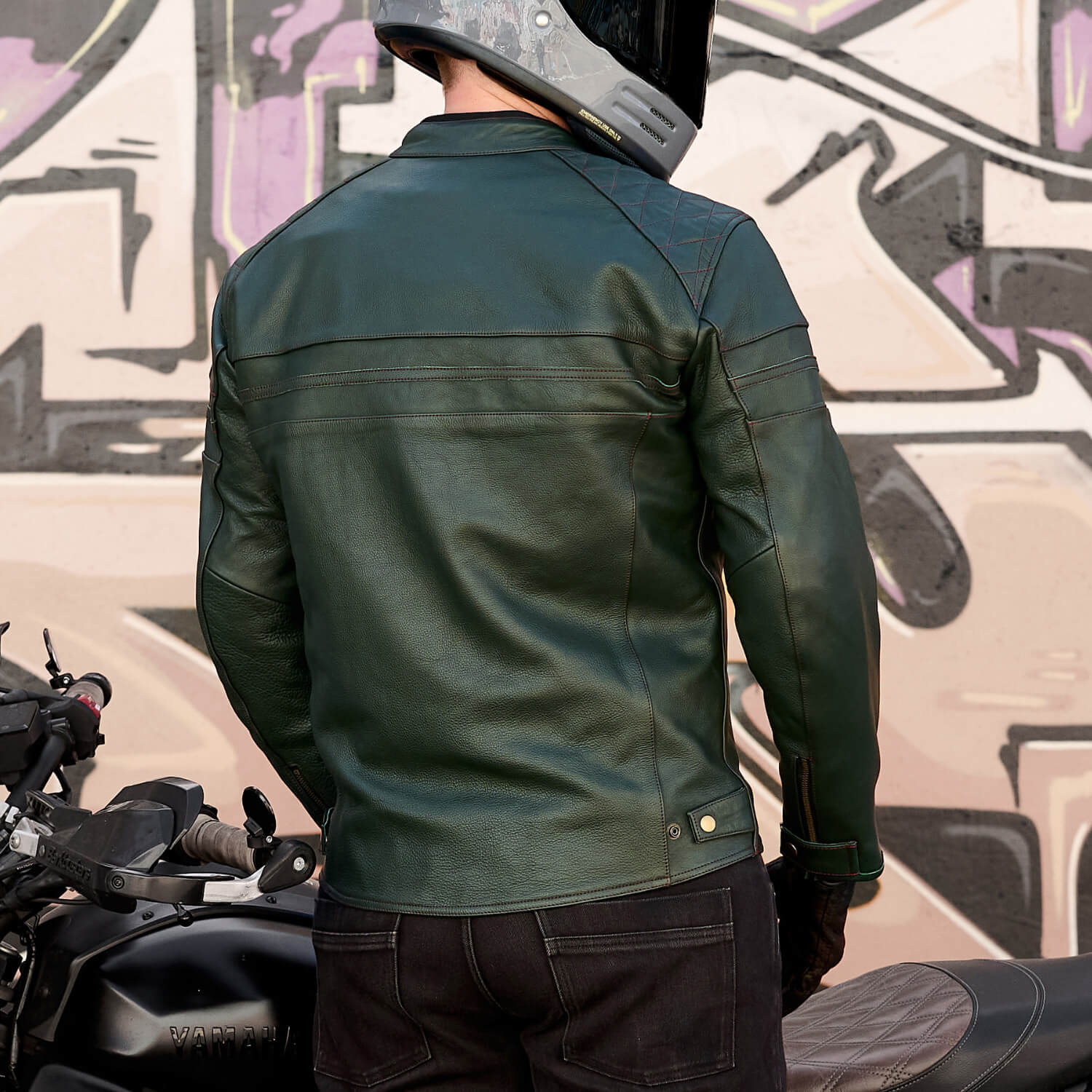 'ol Bobber Classic Leather Motorbike Jacket