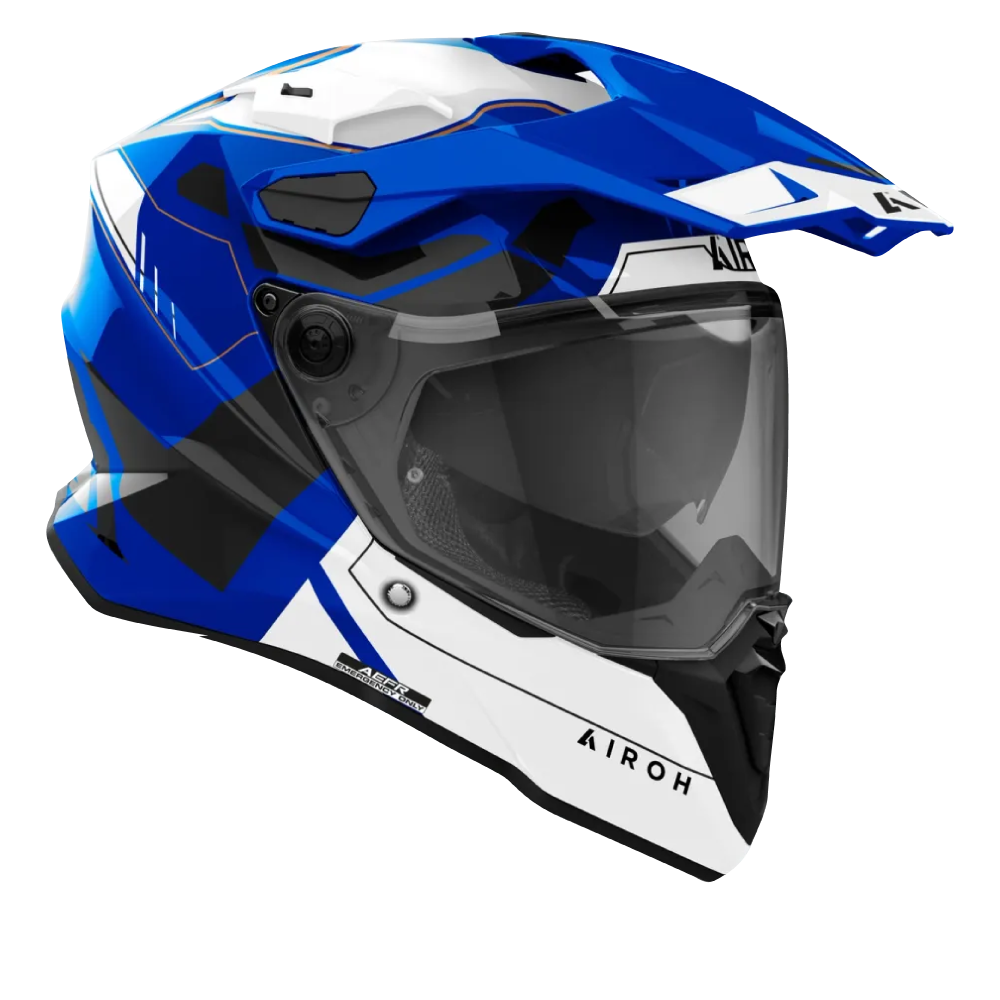 Airoh Commander 2 - 'Reveal' Blue Gloss