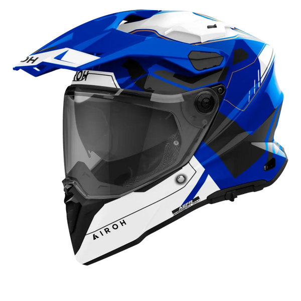 Airoh Commander 2 - 'Reveal' Blue Gloss