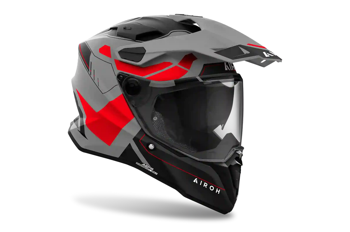 Airoh Commander 2 - 'Reveal' Red Fluro Matt