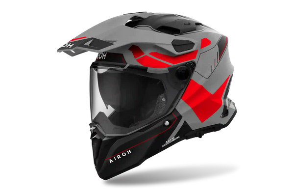 Airoh Commander 2 - 'Reveal' Red Fluro Matt
