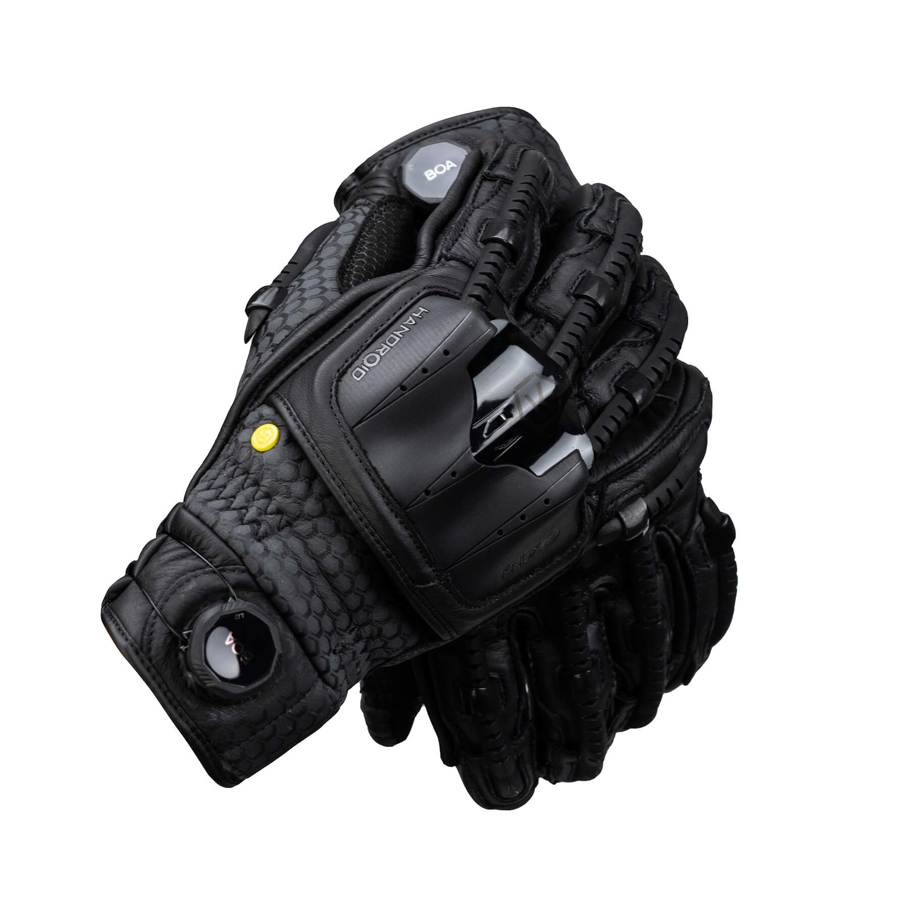 Knox Handroid POD MARK5 BLACK サイズL Knox Handroid Pod Mk5 Gloves - Cycle Gear