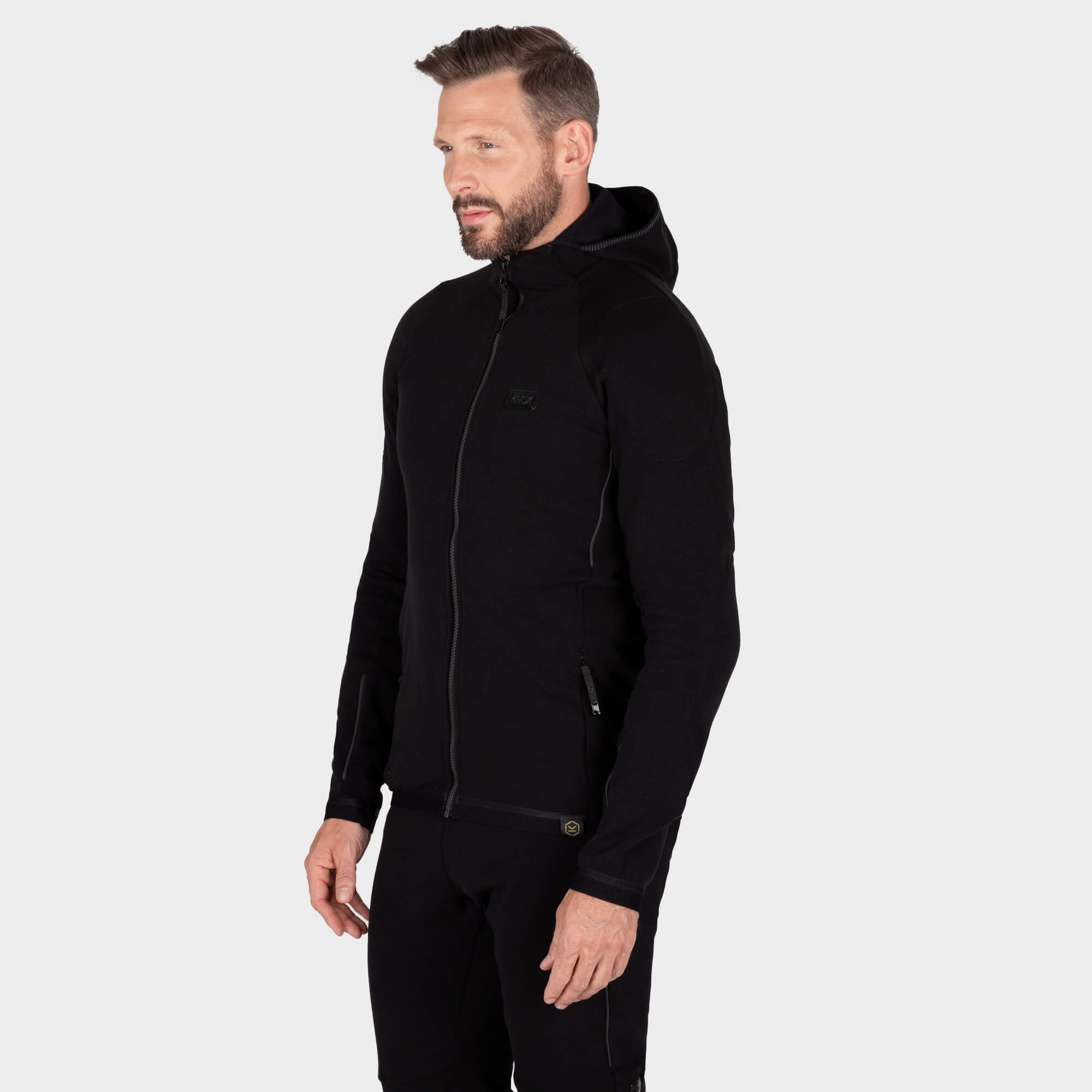Knox | Men's Shield Full Zip AAA Hoody | Peak Moto