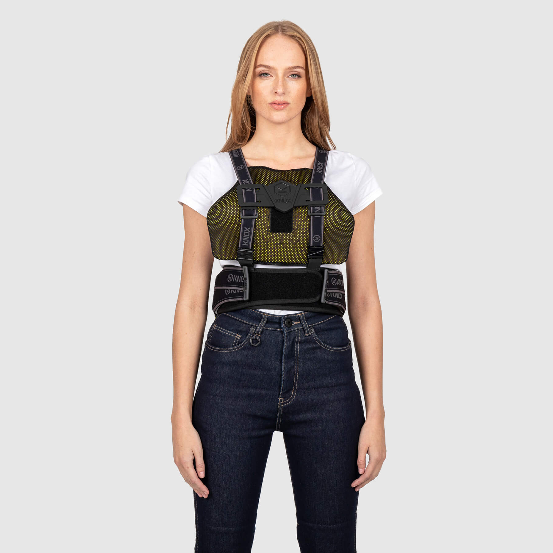 Knox Women's Micro-Lock Chest Armour for Back Protector | Peak Moto