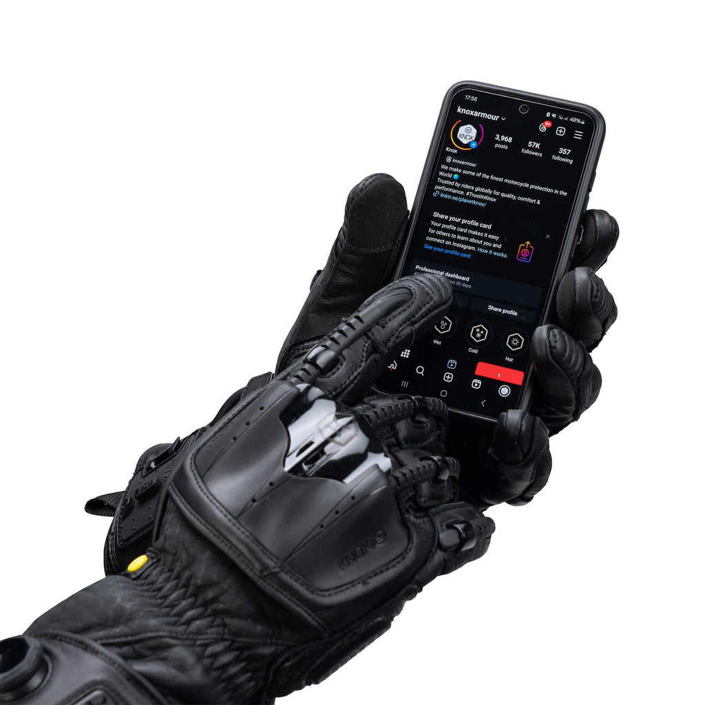 Knox Handroid MK5 Motorcycle Gloves – Peak Moto