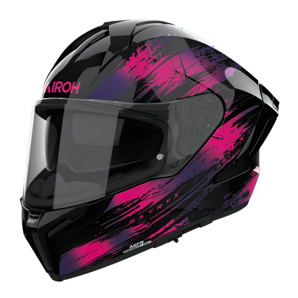 Airoh Matryx Helmet - 'Reflex' Violet Gloss