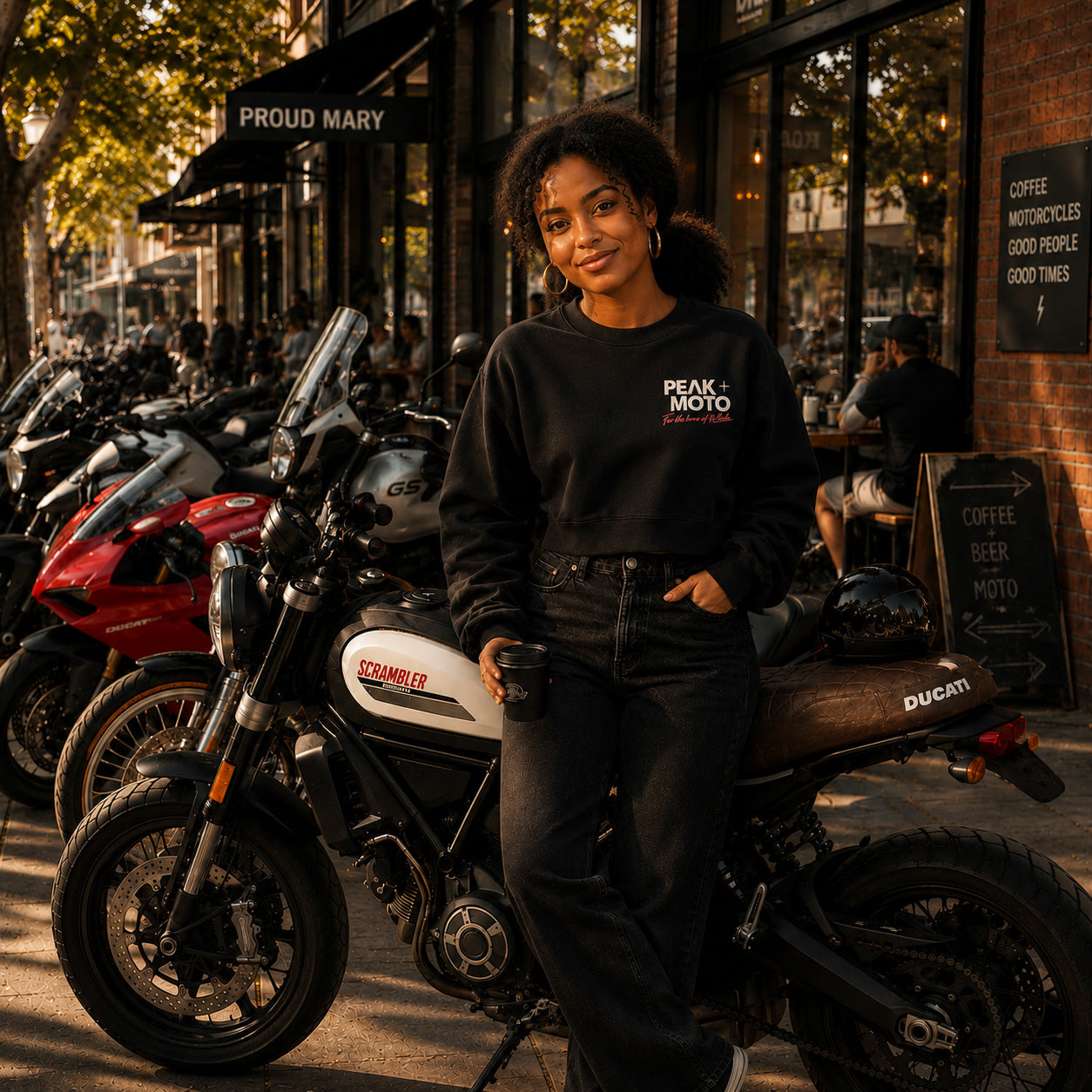 Origins Women's Crop Crew - Melbourne