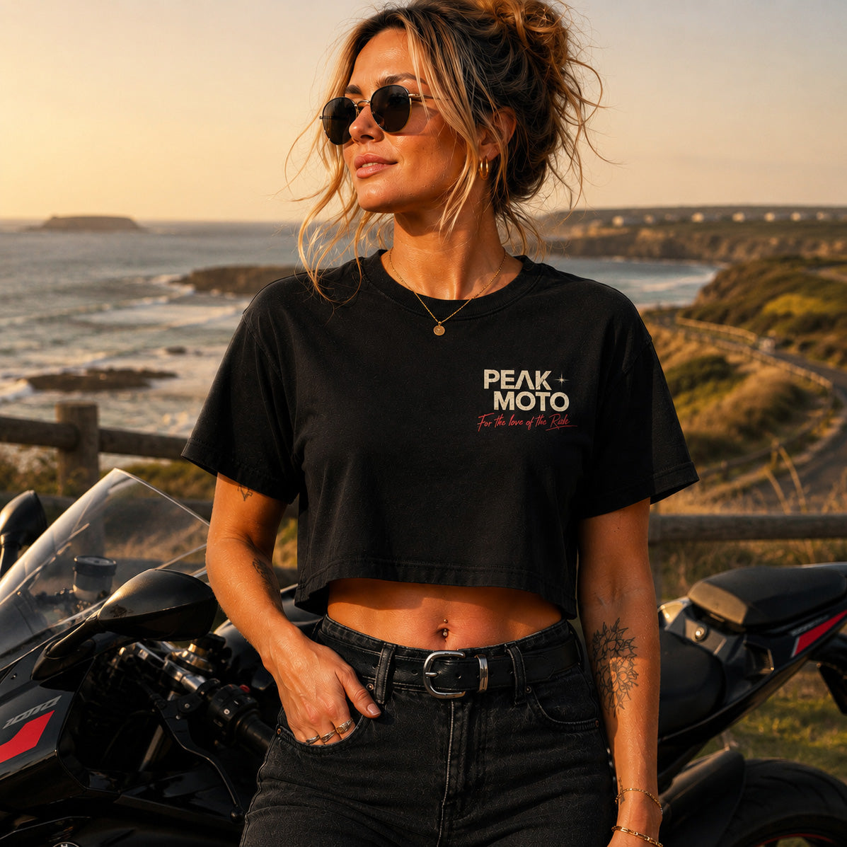 Origins Women's Crop Tee - Melbourne