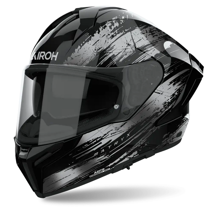 Airoh Matryx Helmet - 'Reflex' Grey Gloss