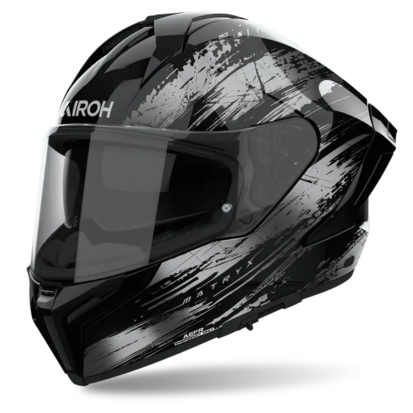 Airoh Matryx Helmet - 'Reflex' Grey Gloss