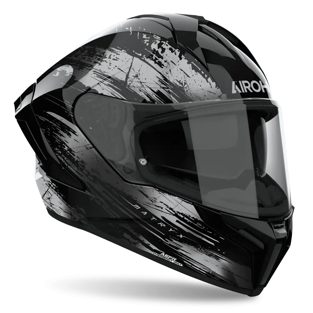 Airoh Matryx Helmet - 'Reflex' Grey Gloss