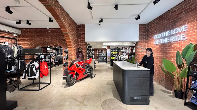 Peak Moto HQ on Bay St, Port Melbourne.
