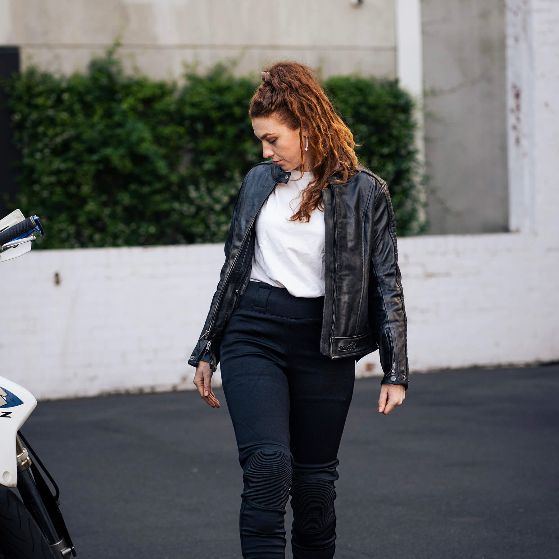 MotoGirl | Valerie chaqueta de cuero