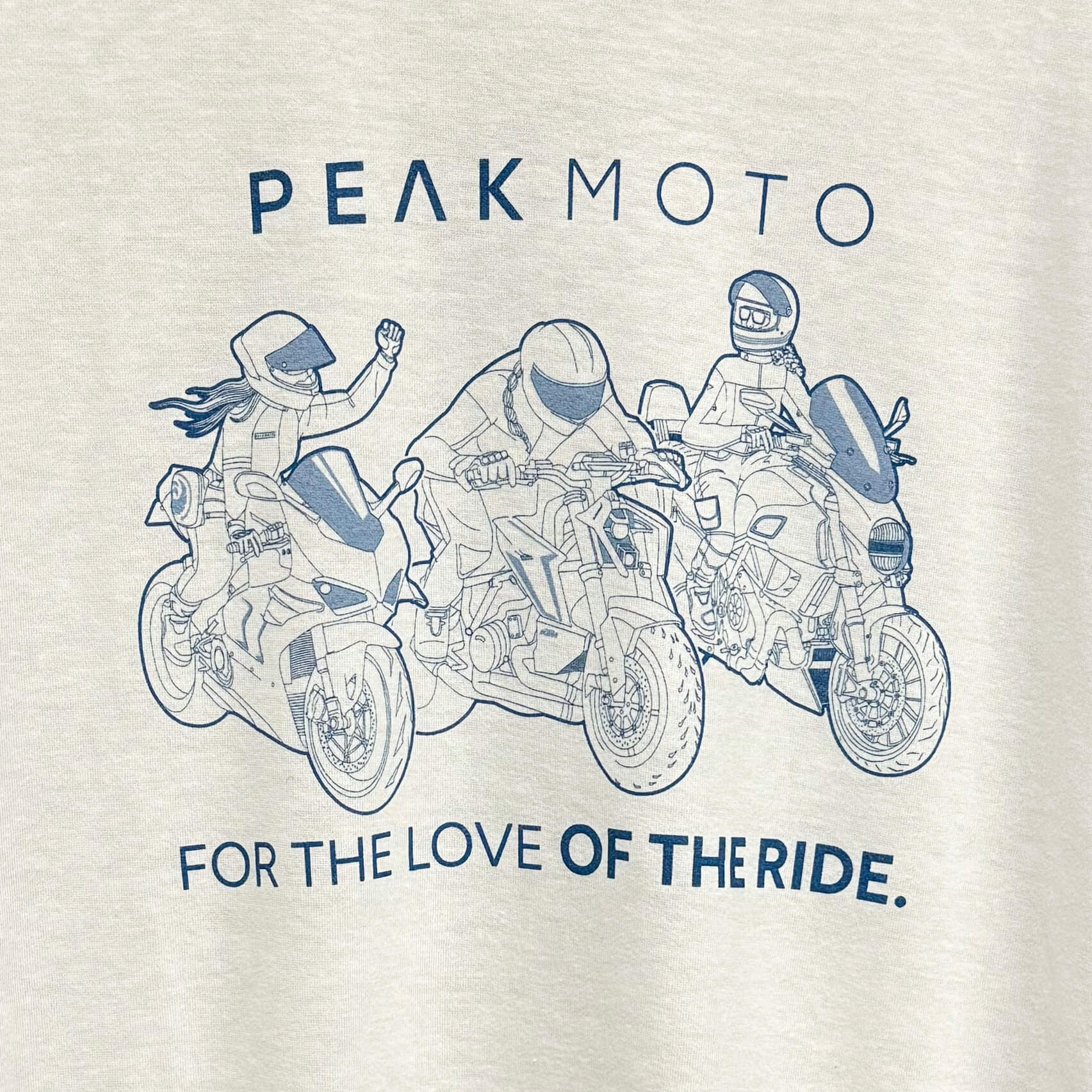 Peak Moto | Women&#39;s FOR THE LOVE OF THE RIDE Ultra-lite Tee