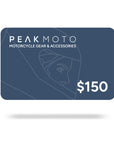 Tarjeta de regalo Peak Moto