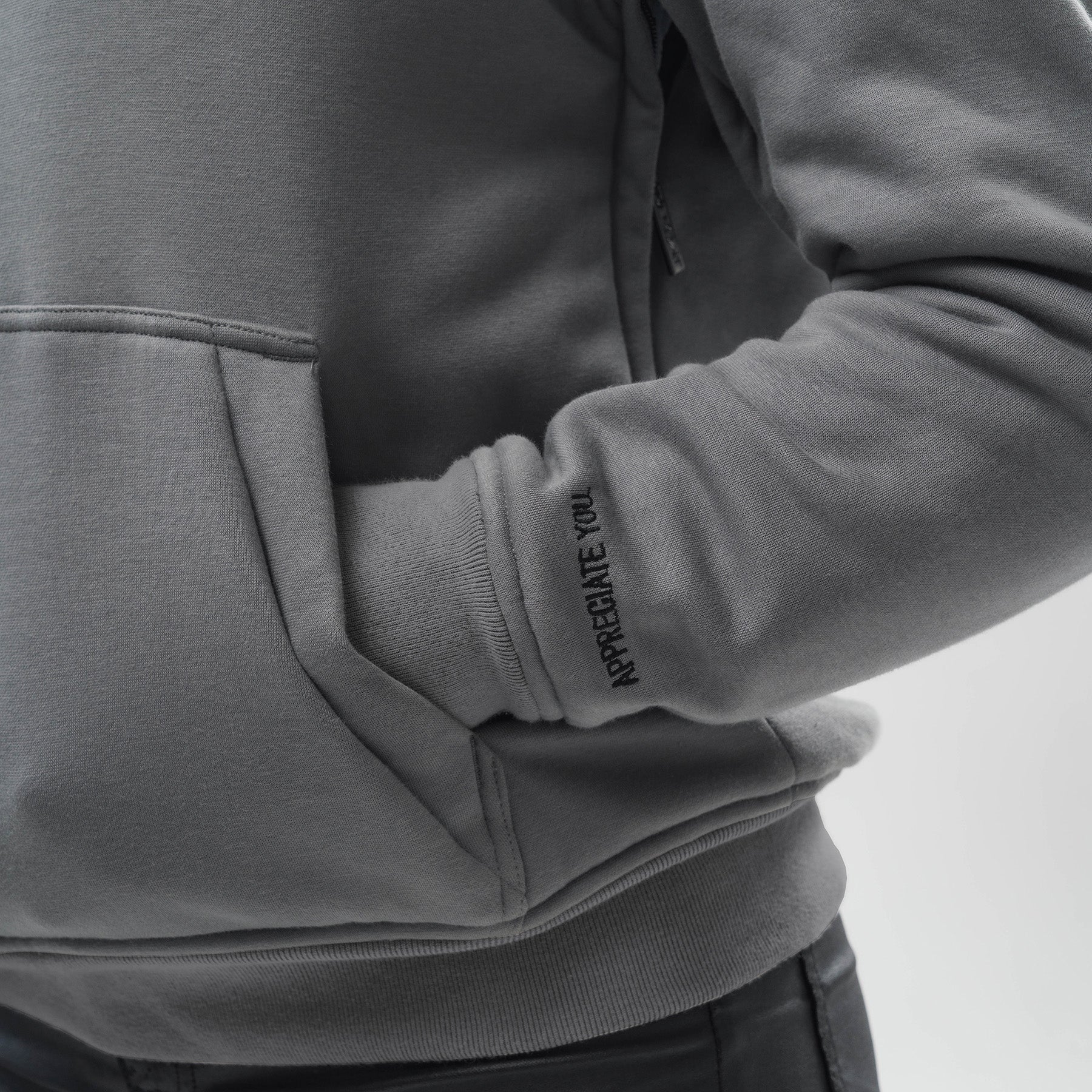 Storm Unisex Armoured Hoodie - Stealth Grey
