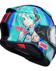 Shoei NXR2 Helmet - Hatsune Miku TC-4
