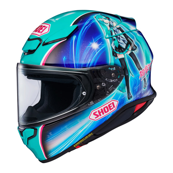 Shoei NXR2 Helmet - Hatsune Miku TC-4