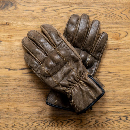 Long cuff motorcycle gloves