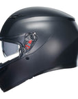 AGV | K3 Motorcycle Helmet - Matt Black (2024) - XS - Motorcycle Helmet - Peak Moto