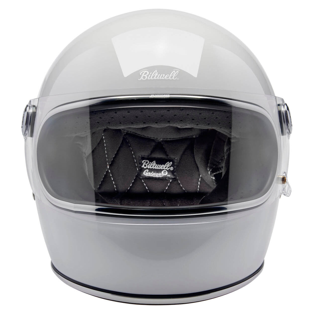 Biltwell Inc | Gringo S Helmet - Gloss White - XS - Motorcycle Helmet - Peak Moto