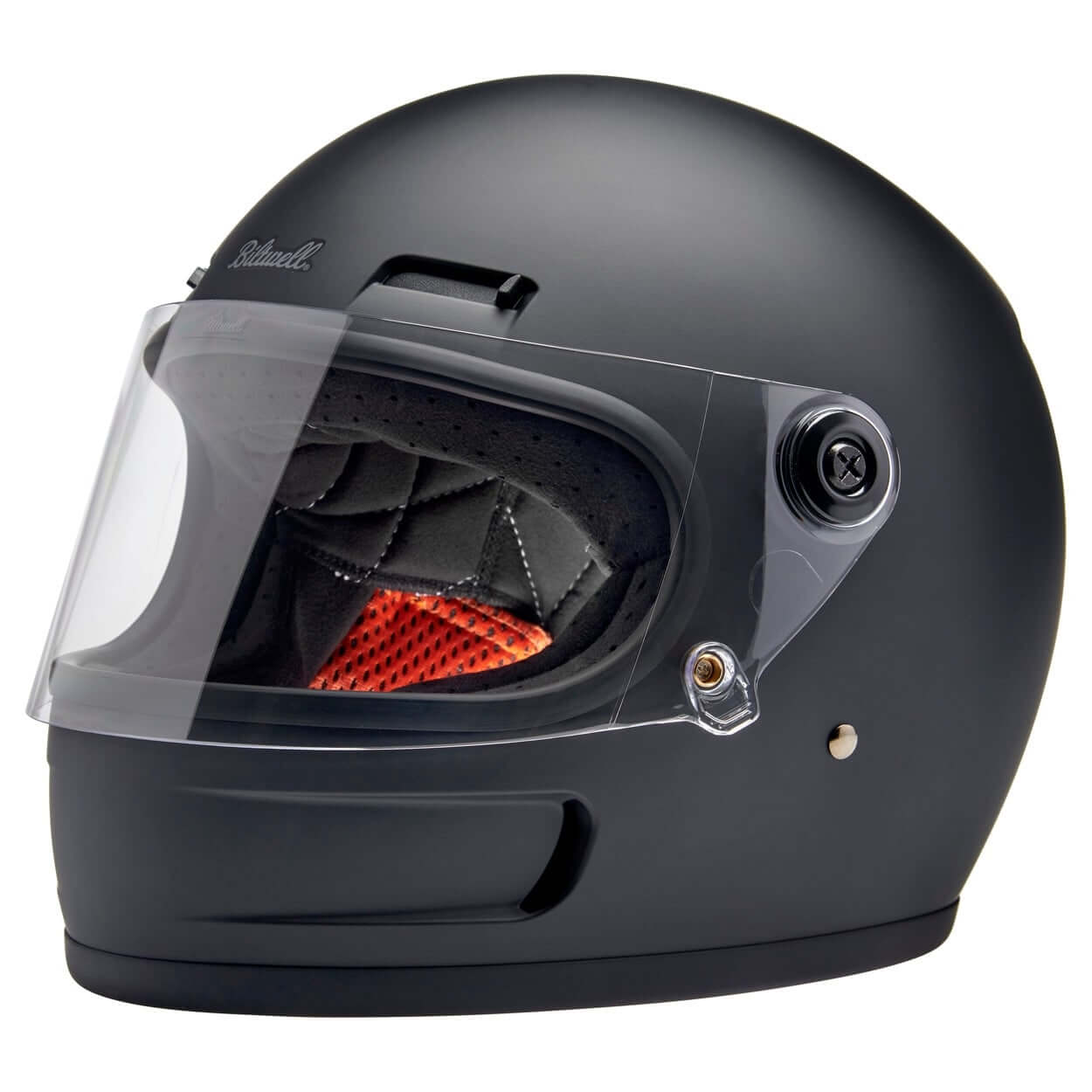 Biltwell Inc | Gringo SV Helmet - Flat Black - XS - Motorcycle Helmet - Peak Moto