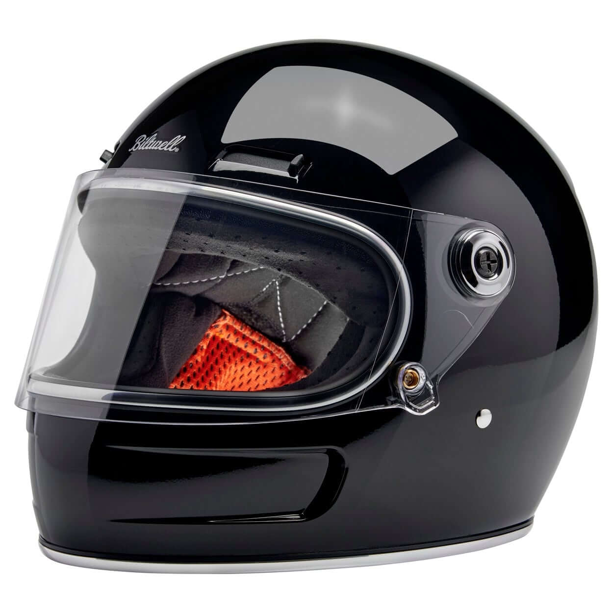Biltwell Inc | Gringo SV Helmet - Gloss Black - XS - Motorcycle Helmet - Peak Moto