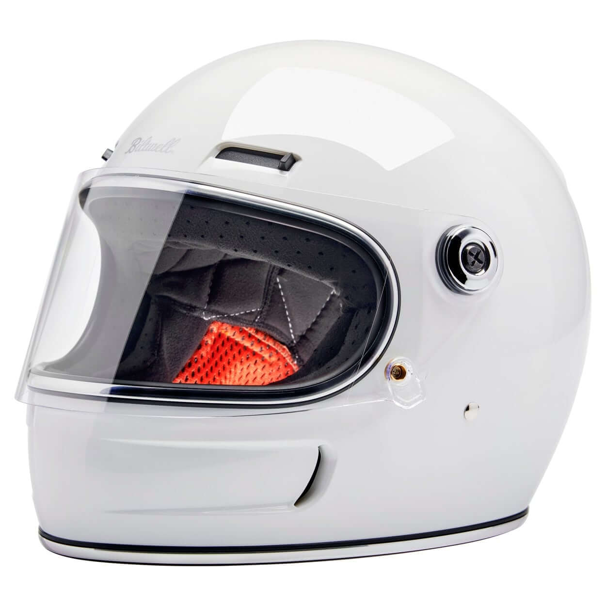 Biltwell Inc | Gringo SV Helmet - Gloss White - XS - Motorcycle Helmet - Peak Moto