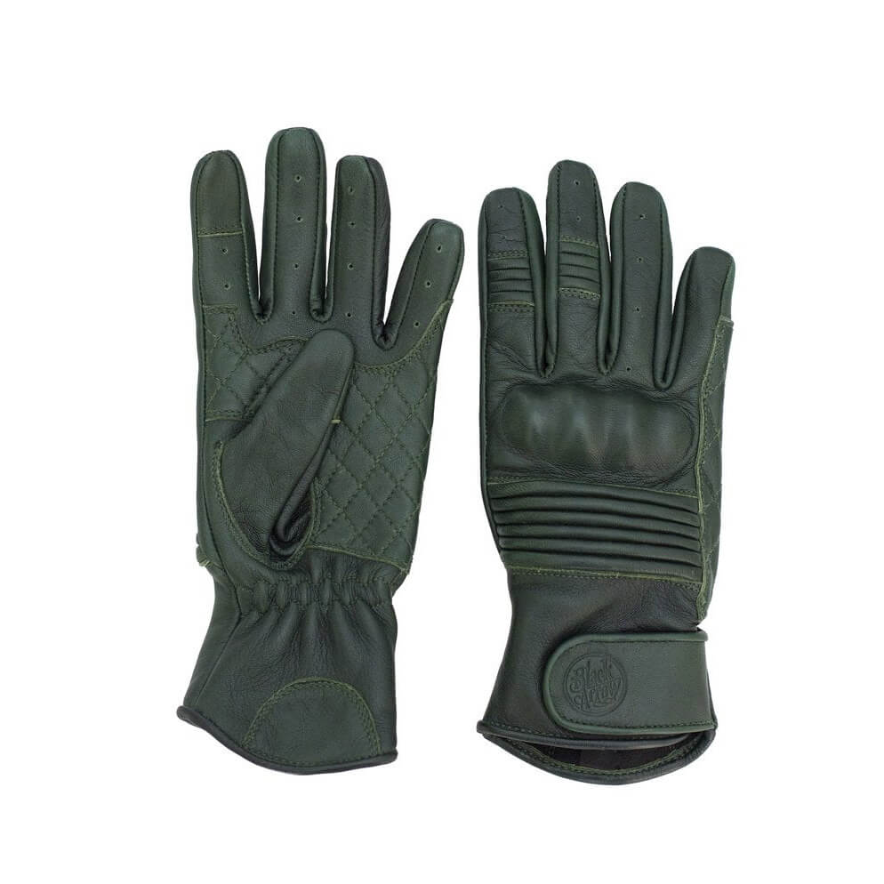 Black Arrow Moto | Queen Bee Gloves - Forest - Gloves - Peak Moto