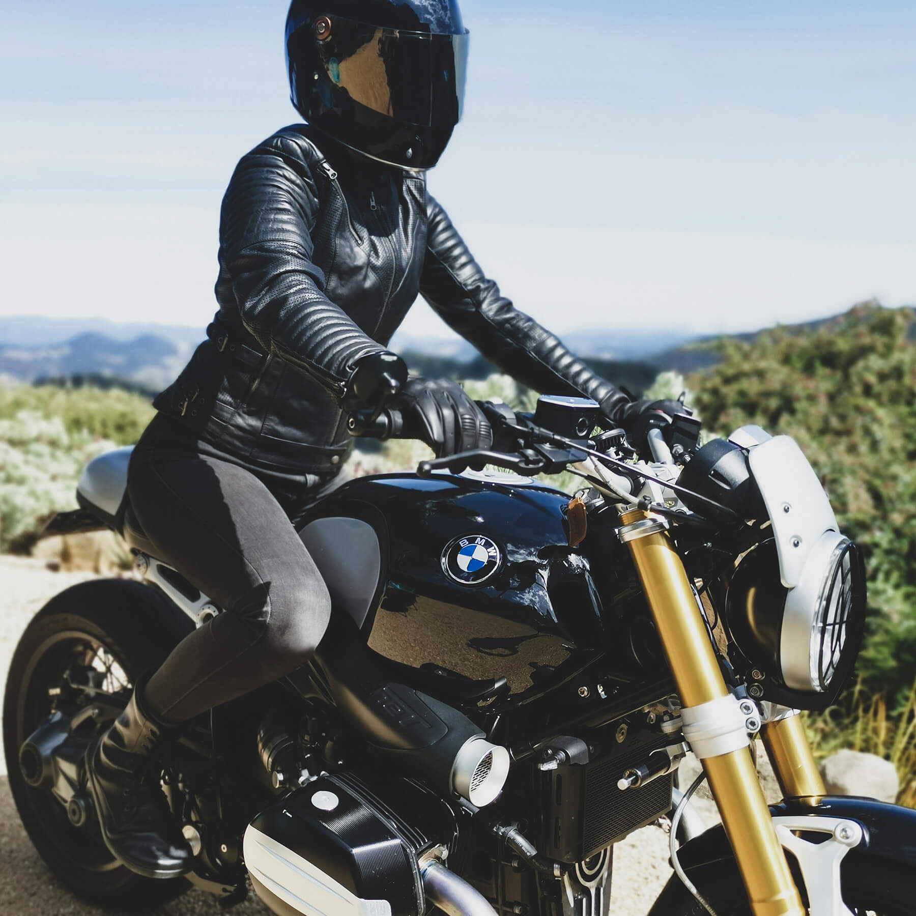 Black Arrow Moto | Wild & Free Perforated Leather Jacket - Rust - Women's Leather Jackets - Peak Moto