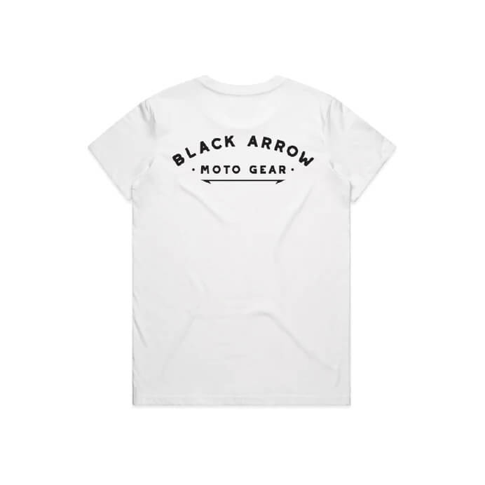 Black Arrow Moto | Women&#39;s Heart Tee - XS / AU 8 / US 4 - T - Shirt - Peak Moto