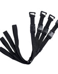 Flying Solo Gear Co | Easy - Release Buckle Tie - Down Straps - 4 - Pack - Straps - Peak Moto
