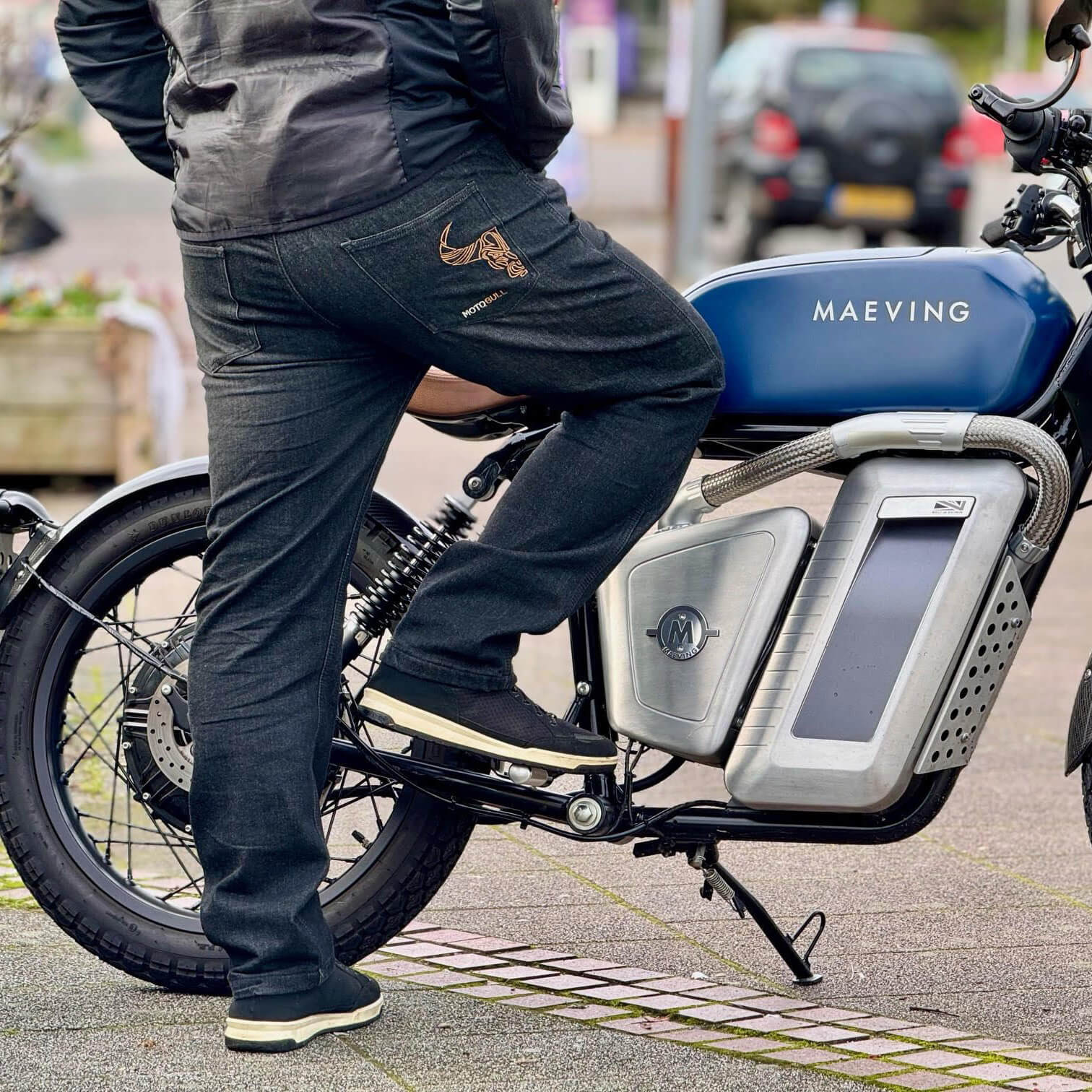 Motorcycle fashion pants for big guys