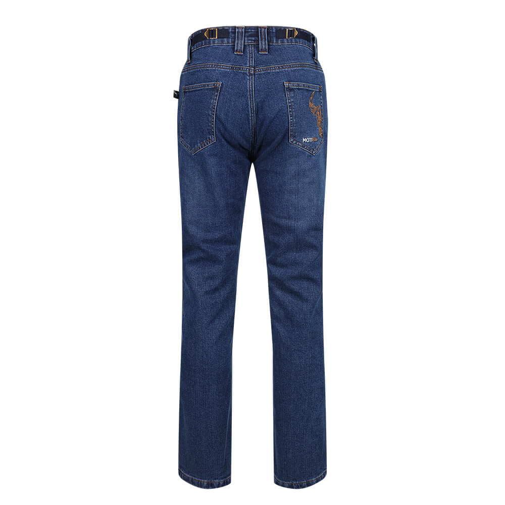 MotoBull | Kevlar Blue Jeans - S / W32 - Men&#39;s Pants - Peak Moto