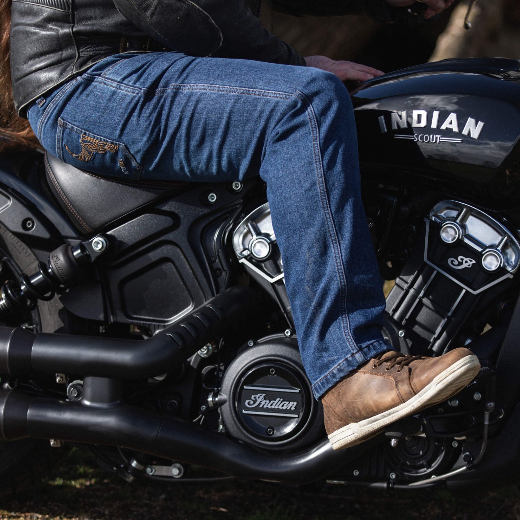 MotoBull | Kevlar Blue Jeans - S / W32 - Men's Pants - Peak Moto