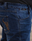 MotoBull | Kevlar Blue Jeans - S / W32 - Men's Pants - Peak Moto