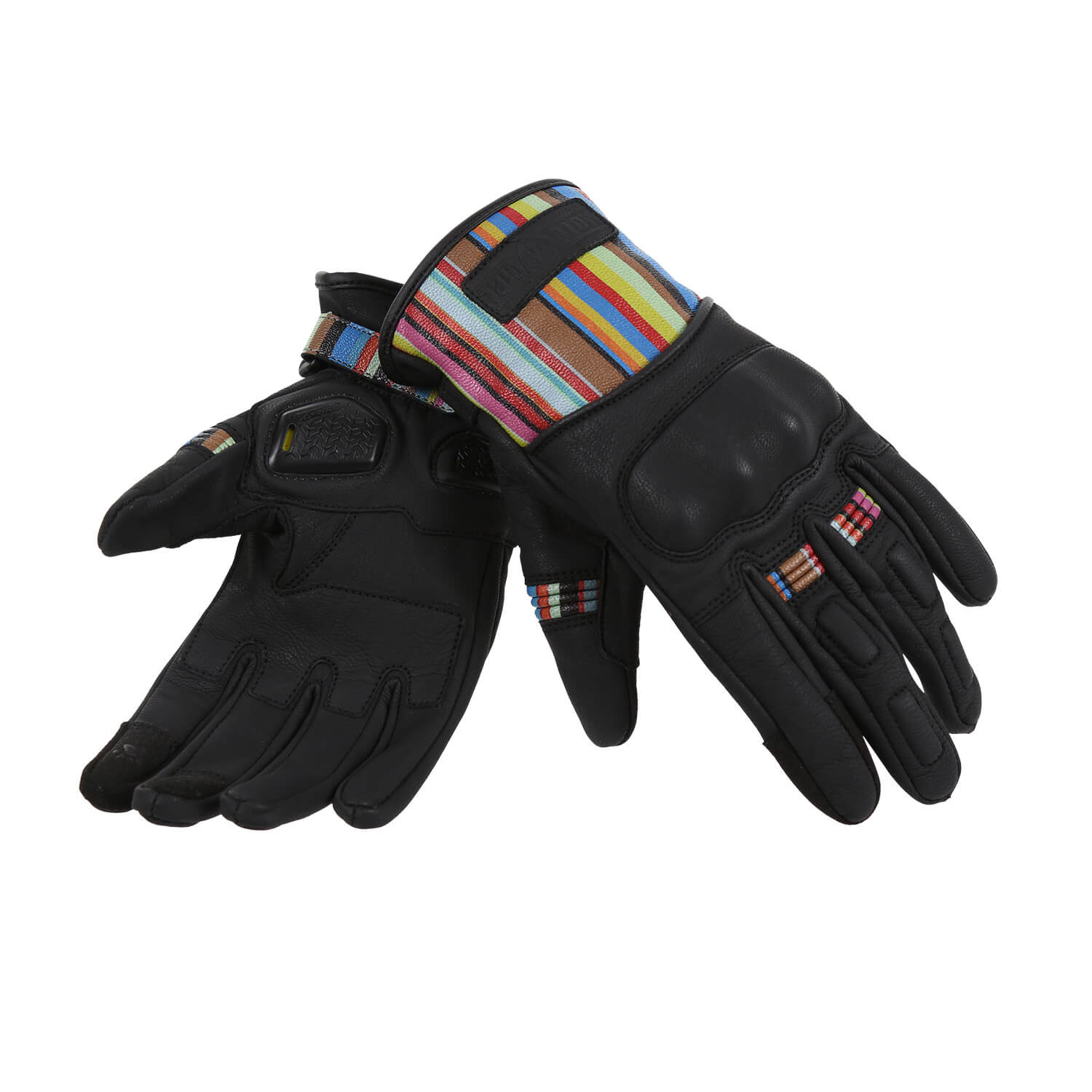 MotoGirl | Bessie Gloves - Stripe - Gloves - Peak Moto