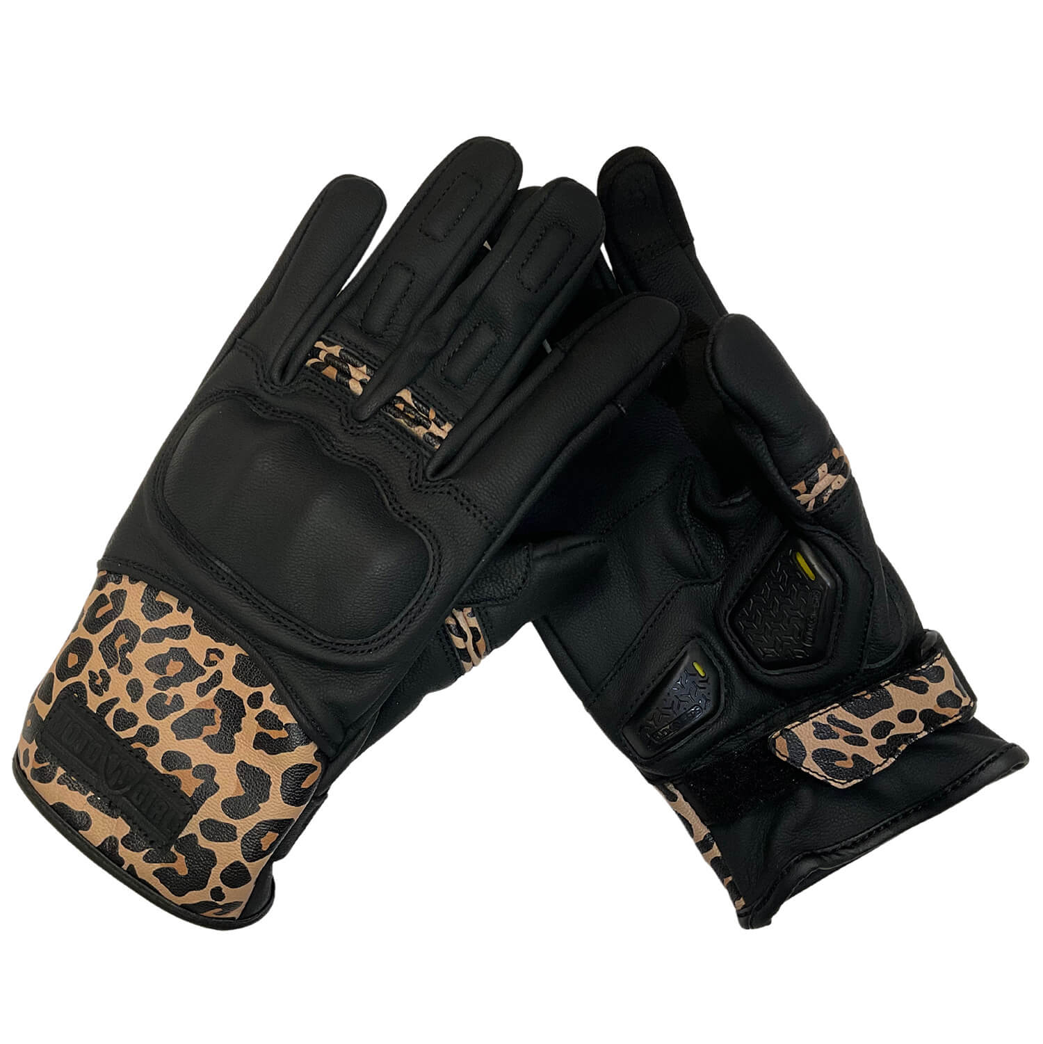 MotoGirl | Bessie Gloves - Leopard - Gloves - Peak Moto