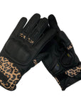 MotoGirl | Bessie Gloves - Leopard - Gloves - Peak Moto