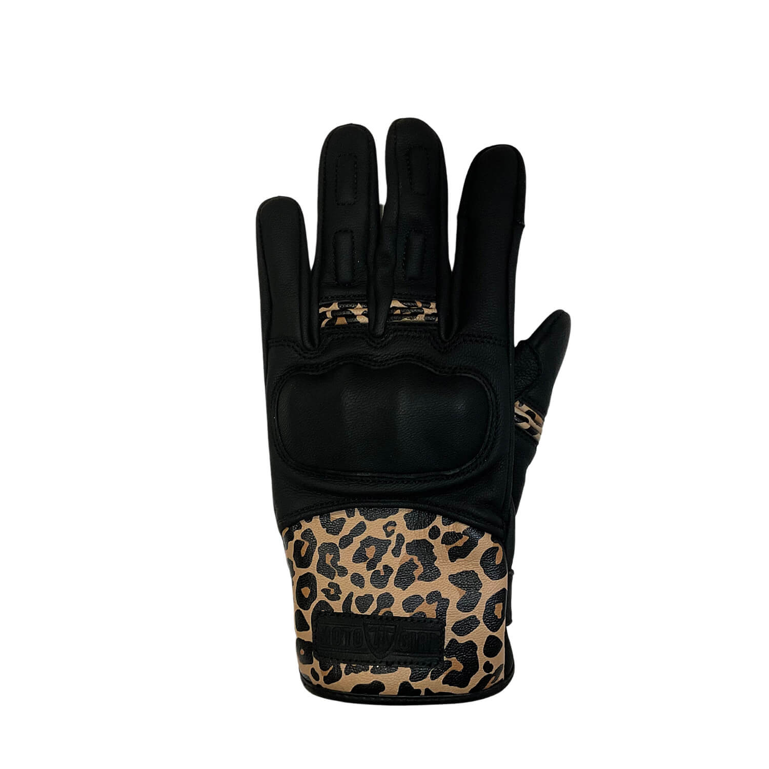 MotoGirl | Bessie Gloves - Leopard - Gloves - Peak Moto