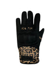 MotoGirl | Bessie Gloves - Leopard - Gloves - Peak Moto