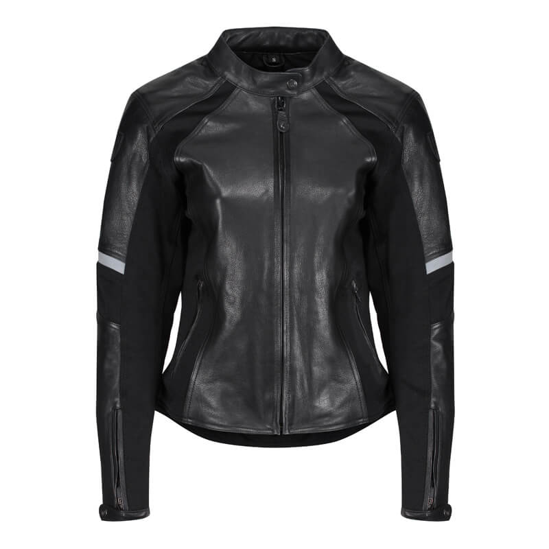 MotoGirl | Fiona Leather Jacket - Black - Women's Leather Jackets - Peak Moto
