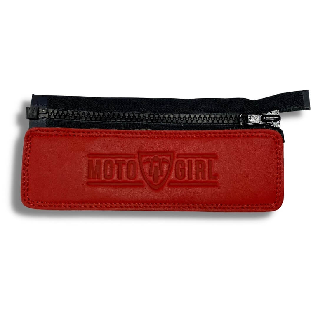 MotoGirl | Jacket Belt Connectors - Red - Armour - Peak Moto