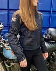 MotoGirl | Jodie Mesh Summer Jacket - Khaki Green - Women's Textile Jackets - Peak Moto