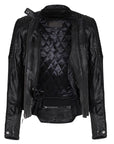 MotoGirl | Valerie Leather Jacket - Black - Women's Leather Jackets - Peak Moto