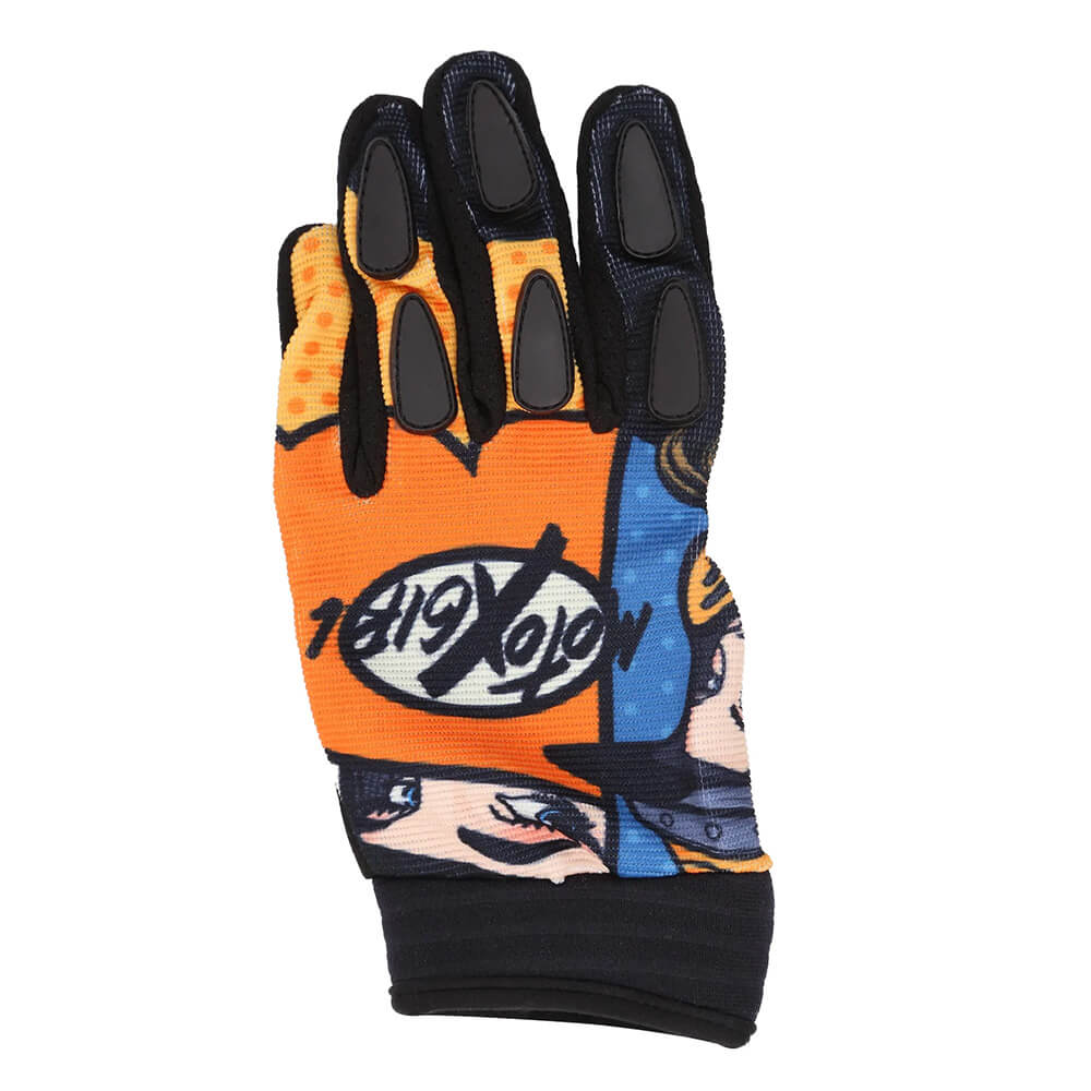 MotoXGirl | Pop Art MX Gloves - CLEARANCE - XS - Gloves - Peak Moto