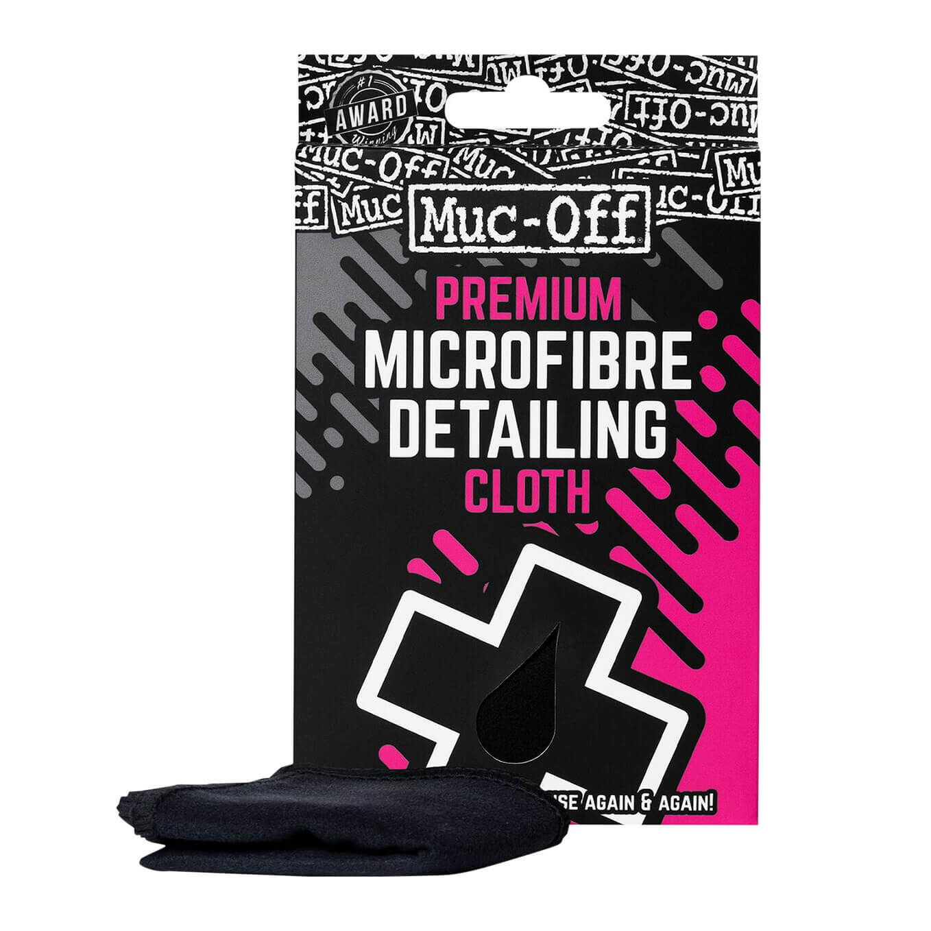 Muc - Off | Motorcycle Premium Microfibre Detailing Cloth - Gear & Bike Cleaning - Peak Moto