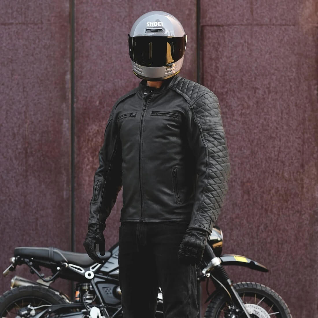 Gen 2 'ol Bobber' Diamond Quilted Premium Motorbike Jacket